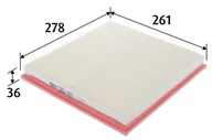 Filtry powietrza - Filtr powietrza Valeo 585489 - miniaturka - grafika 1