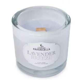Świeczka sojowa Lavender Breeze biała 170g - Świece - miniaturka - grafika 1