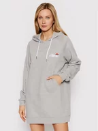 Sukienki - Ellesse Sukienka dzianinowa Honey SGK13289 Szary Relaxed Fit - miniaturka - grafika 1