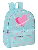 Plecaki - Safta My Space, Niebieski Celeste, 310x160x400 mm, plecak - miniaturka - grafika 1