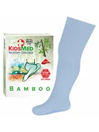 Skarpetki damskie - Dziecięce rajstopki bambusowe niebieskie Milusie r.56/62 - miniaturka - grafika 1