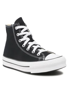 Converse Trampki Ctas Eva Lift Hi 272855C Czarny - Półbuty damskie - miniaturka - grafika 1