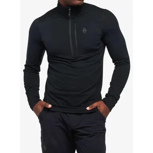 Bluza termoaktywna męska Black Diamond Coefficient LT Quarter Zip Pullover - Bluzy narciarskie - miniaturka - grafika 1