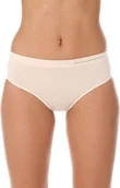 Bielizna sportowa damska - Brubeck Biodrówki damskie Classic Comfort Wool HI10080 beżowe r. XL P-BRU-COMFORT WOOL-HI10080-71-{6}XL - miniaturka - grafika 1