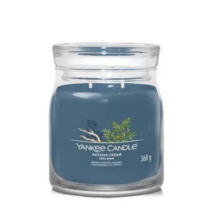 Yankee Candle Świeca zapachowa Bayside Cedar średnia - Świece - miniaturka - grafika 1