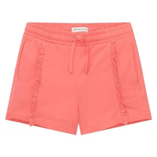 TOM TAILOR Dziewczęce dziecięce szorty dresowe z falbankami, 32123 - Pink Dream, 116/122 cm - Spodenki damskie - miniaturka - grafika 1
