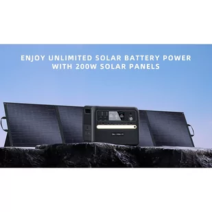 Przenośny składany panel słoneczny TALLPOWER TP200 200W - Panele fotowoltaiczne - miniaturka - grafika 4