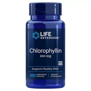 Life Extension Chlorophyllin - Chlorofilina 100 mg (100 kaps.) - Suplementy naturalne - miniaturka - grafika 1