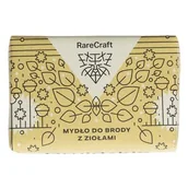 Mydła - RareCraft mydło ziołowe z pokrzywą i łopianem 110g - miniaturka - grafika 1