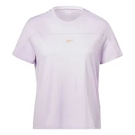 Koszulki i topy damskie - Damska Koszulka z krótkim rękawem REEBOK WOR SUPREMIUM TEE HT6041 – Fioletowy - miniaturka - grafika 1