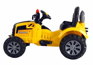 Auto na Akumulator JS328D żółty - Pojazdy elektryczne dla dzieci - miniaturka - grafika 4