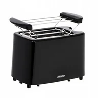 Tostery - Toster Podwójny Czarny Opiekacz Sandwich 900W - miniaturka - grafika 1