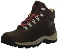 Buty trekkingowe damskie - Timberland White Ledge damskie buty trekkingowe wodoodporne Mid Leather, czekoladowobrązowy, 38 EU Weit - miniaturka - grafika 1