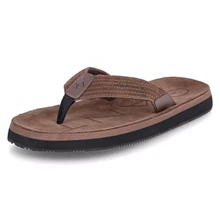 GANT FOOTWEAR Męskie klapki POOLBRO Tobacco Brown, 46 EU, Tyto? Br?zowy, 46 EU - Klapki i japonki męskie - miniaturka - grafika 1
