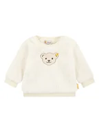Bluzy i sweterki niemowlęce - Steiff Bluza polarowa w kolorze kremowym - miniaturka - grafika 1