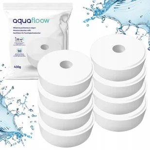 Osuszacz powietrza Wkład tabletka AquaFloow 430g do pochłaniacza wilgoci - 8 sztuk - Domowe osuszacze powietrza - miniaturka - grafika 1
