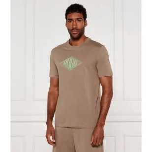 HUGO T-shirt Dalendi Regular Fit - Koszulki męskie - miniaturka - grafika 1