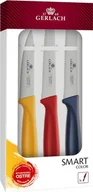 Noże kuchenne - Gerlach Smart Color 3 szt. - miniaturka - grafika 1