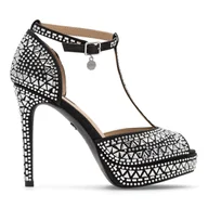 Sandały damskie - Sandały NINE WEST NISA SY015-1NW - miniaturka - grafika 1