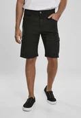 Spodenki męskie - krótkie spodenki PERFORMANCE CARGO SHORTS black-34 - miniaturka - grafika 1
