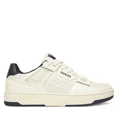 Sneakersy męskie - Sneakersy Guess FMTVIN-ELE12 Écru - miniaturka - grafika 1