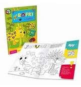 Zabawki kreatywne - MULTIGRA Multigra, kolorowanka Kropki i Cętki - miniaturka - grafika 1