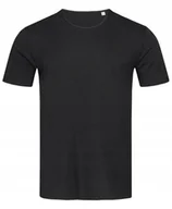 Koszulki męskie - T-shirt męski Koszulka męska bawełniana STEDMAN ST9400 Crew Neck Black S - miniaturka - grafika 1
