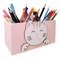 Przyborniki na biurko - Przybornik na kredki - miniaturka - grafika 1