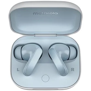 Motorola Moto Buds Glacier Blue - Słuchawki - miniaturka - grafika 1