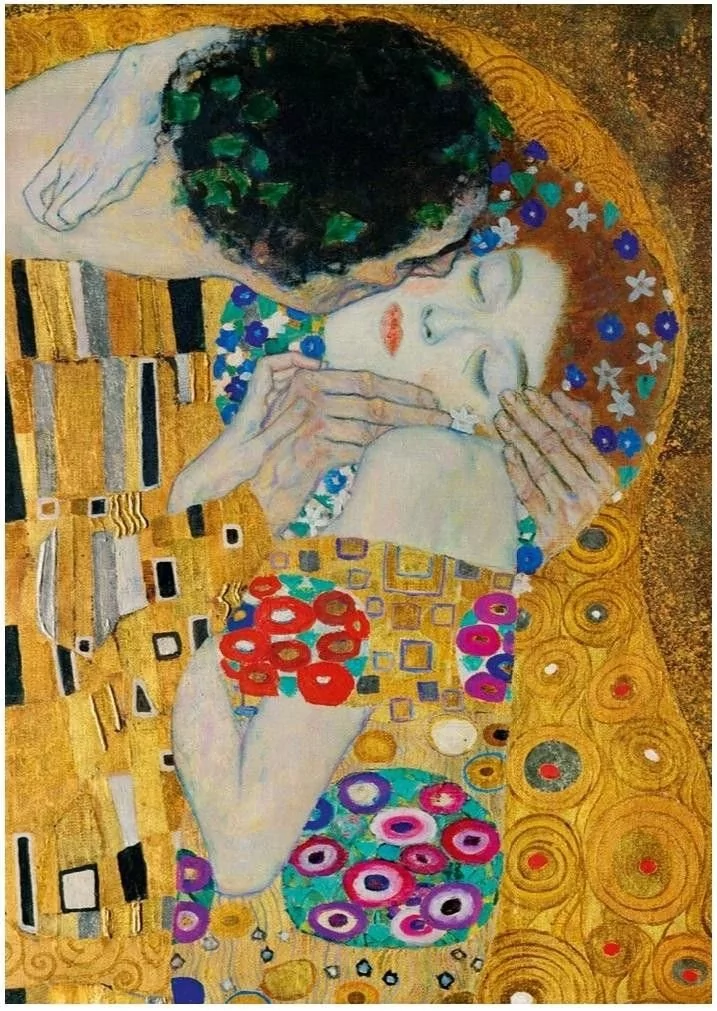 Bluebird Puzzle 1000 elementów. Pocałunek-fragment, Gustav Klimt