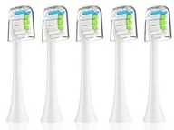 Końcówki do szczoteczek elektrycznych - 5x Końcówki do Soocas X1/X3/X3U/X5 - biała - miniaturka - grafika 1