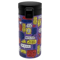 Kubki termiczne - Kubek Termiczny, Friends, Fioletowy, 370 ml - miniaturka - grafika 1