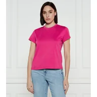 Koszulki i topy damskie - Patrizia Pepe T-shirt Regular Fit - miniaturka - grafika 1