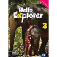Lektury szkoła podstawowa - Hello Explorer 3. Podręcznik do języka angielskiego dla klasy trzeciej szkoły podstawowej - miniaturka - grafika 1