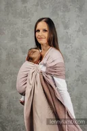Chusty do noszenia dzieci - Chusta Kółkowa  Lennylamb  Mała Jodełka Pink - miniaturka - grafika 1
