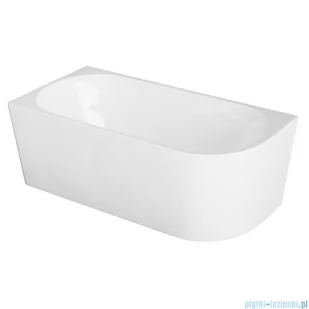 The North Bath Calia wanna wolnostojąca przyścienna lewa 170x80cm + syfon Klik-klak 6845-1701L - Wanny z hydromasażem - miniaturka - grafika 3