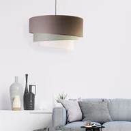 Lampy sufitowe - Trio Euluna Lampa sufitowa monocolor, szara, 60cm - miniaturka - grafika 1