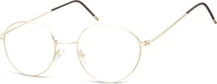 Lenonki Okulary oprawki optyczne 929C złote - Okulary korekcyjne, oprawki, szkła - miniaturka - grafika 1