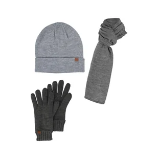 Zestaw zimowy męski - Czapka, szalik i rękawiczki - Rękawiczki sportowe damskie - miniaturka - grafika 1