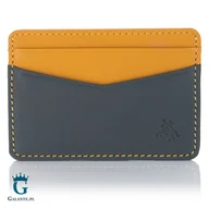 Portfele - Skórzane etui na karty Visconti VSL-40 z RFID - miniaturka - grafika 1