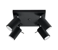 Lampy sufitowe - Brilagi - LED Oświetlenie punktowe ASMUS 4xGU10/7W/230V czarne - miniaturka - grafika 1