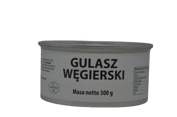 Gulasz węgierski 300 g konserwa wojskowa