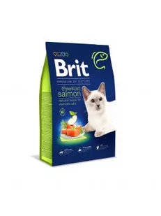 Brit Premium By Nature Sterilised Salmon 300g - Sucha karma dla kotów - miniaturka - grafika 1