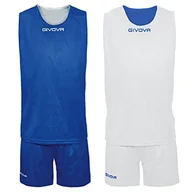 Zestawy męskiej odzieży sportowej - Givova, zestaw podwójny. wielokolorowa Hellblau/Weib L - miniaturka - grafika 1