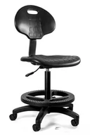 Fotele i krzesła biurowe - Fotel, krzesło specjalistyczne, Halcon, czarny - miniaturka - grafika 1