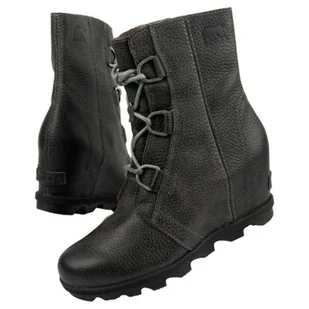 Buty Sorel NL3491-052 czarne - Botki damskie - miniaturka - grafika 1