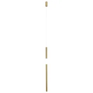 Lampy sufitowe - Złota lampa wisząca LED O-Line - L o wysokości 93 cm - miniaturka - grafika 1