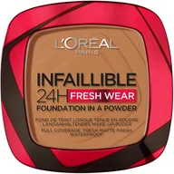 Podkłady do twarzy - L'Oréal Paris Infaillible 24h Fresh Wear Powder Foundation Sienna - miniaturka - grafika 1