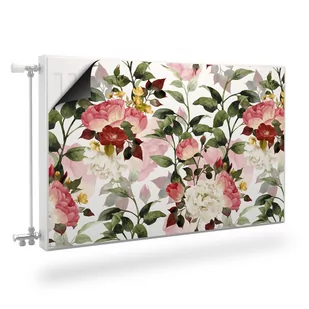 Osłona Magnetyczna GRZEJNIKA Kolorowe KWIATY Liście 80cm x 60cm - Dekoracje domu Osłona Magnetyczna GRZEJNIKA Kolorowe KWIATY Liście 80cm x 60cm - Dekoracje domu - miniaturka - grafika 1