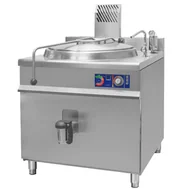 Piece, kotły  i płyty grzejne gastronomiczne - Resto Quality Kocioł warzelny gazowy z grzaniem pośrednim opcja mieszadła 19 kW 150 l 900x900x900 mm RQLR-152G - miniaturka - grafika 1